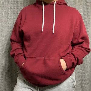 BURGUNDY HOODIE